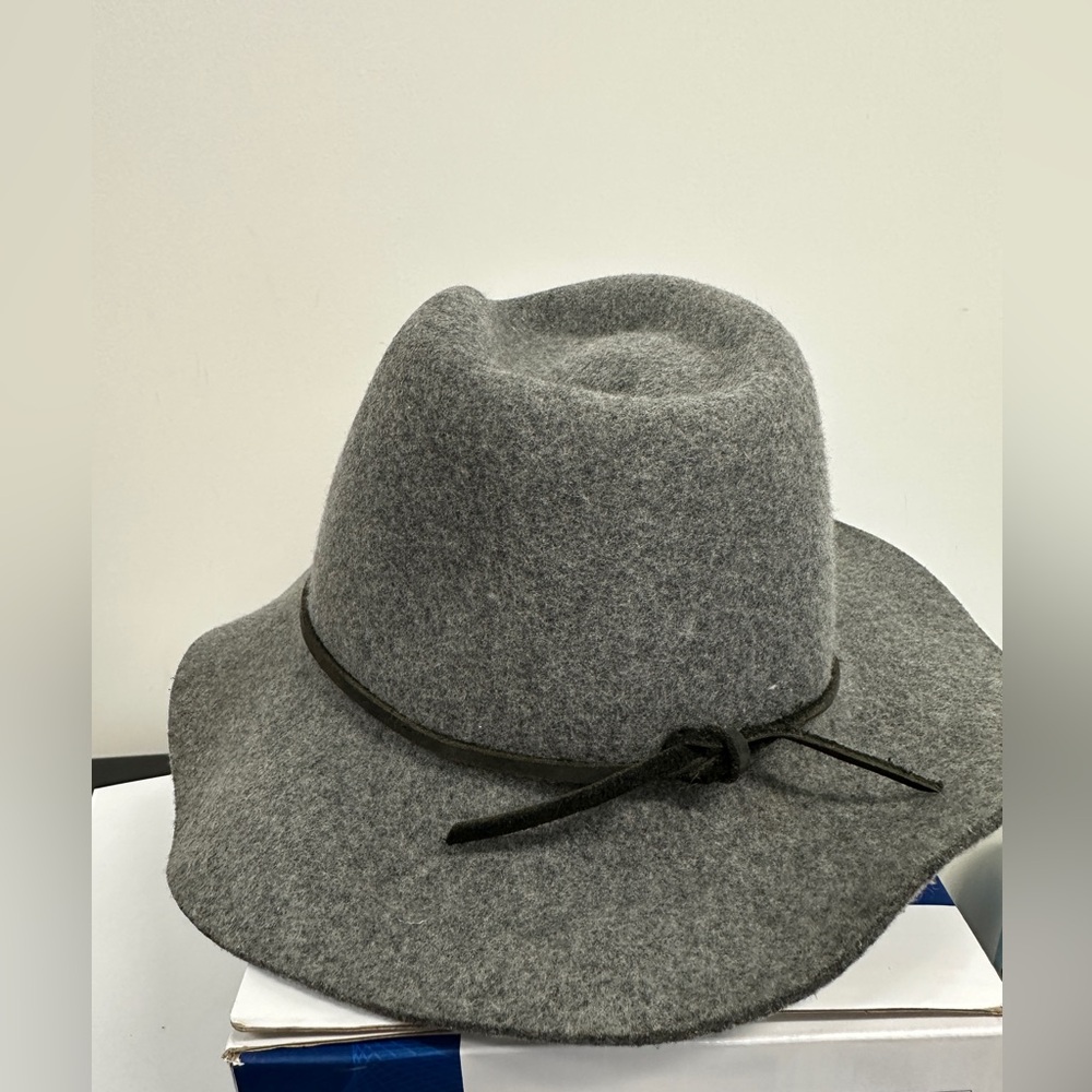 Brixton Gray Wool Hat Size M / 58CM Mint Condition